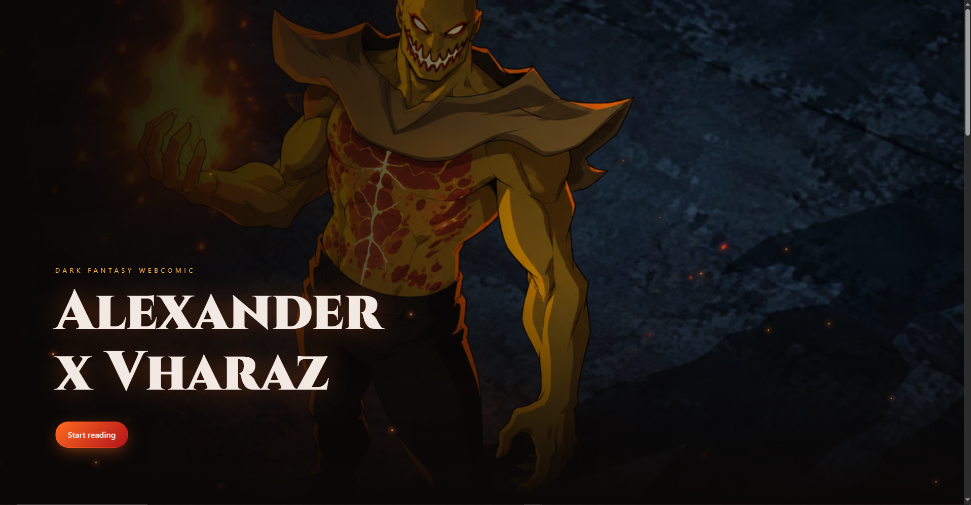 Alexander x Vharaz - Dark Fantasy Webcomic